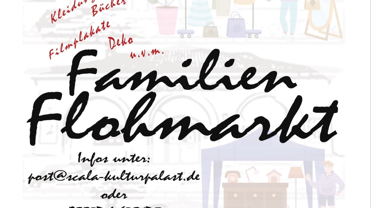 SCALA "FLOHMARKT" Backdrop