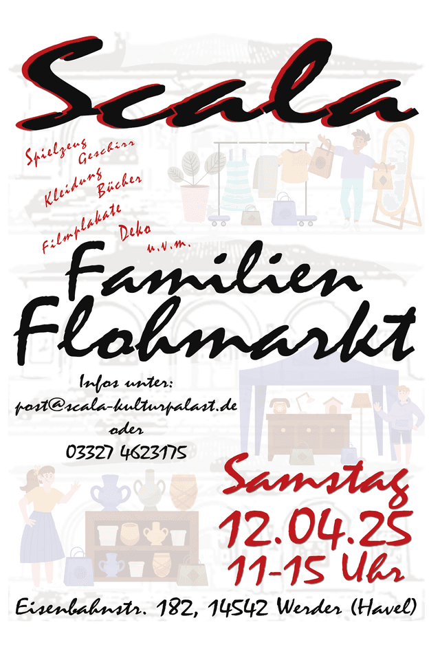 SCALA "FLOHMARKT" Poster