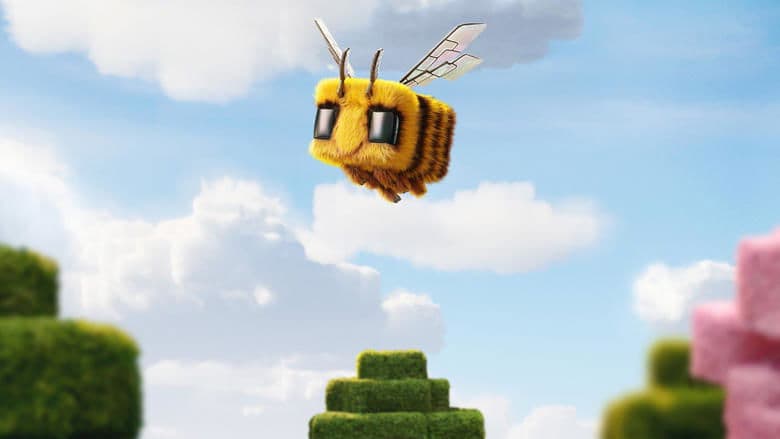 A Minecraft Movie Backdrop
